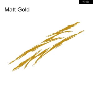 汎用 カーウエストライン ステッカー グラフィックストライプレーシング スタイリング ビニールフィルム デカール 自動車チューニングアクセサリーアウター - Matt Gold