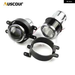 2個 H11 フォグ バイ キセノン HID プロジェクターレンズ トヨタ カローラ カムリ ヤリス RX270 フォグランプ レンズ ドライビングランプ RETRODIY - Only Lens