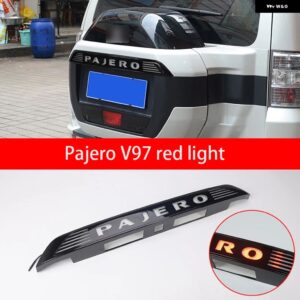 ブレーキライト アセンブリ V97 V93 三菱 パジェロ スペアホイールカバー デコレーションライト モンテロ ショーグン アクセサリー - red light v97
