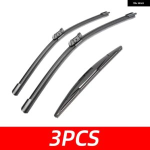 3PCS カー ワイパー スバル インプレッサ GK GT 2017-2020 フロントリア ワイパー ブレード ブラシ 自動車アクセサリー 2017 - 20 - 3 PCS