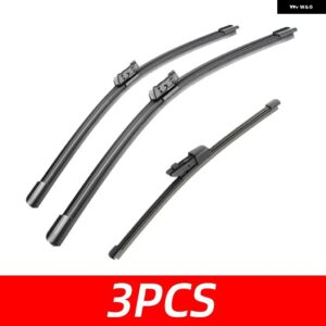 3PCS 車用 ワイパー VW ゴルフ 7 MK7 ハッチバック 2012-2018 フロント リア ワイパー ブレード ブラシ 自動車アクセサリー 2012 2013 - 3 PCS