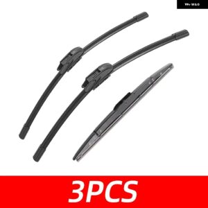 3PCS カー ワイパー シボレー エクイノックス 2018-2022 フロントリア ワイパー ブレード ブラシ 自動車アクセサリー 2018 - 22 - 3 PCS