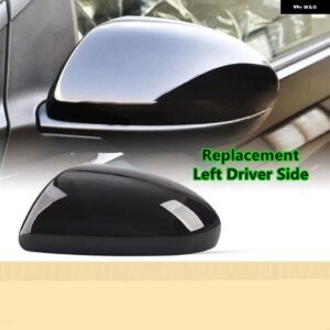 左ハンドル 用席側右 助手席側 カバー ミラー フレーム トリム マツダ 2 デミオ ハッチバック 2007 - 14 - Black Driver Side