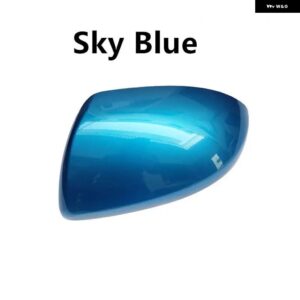 左ハンドル 用席側右 助手席側 カバー ミラー フレーム トリム マツダ 2 デミオ ハッチバック 2007 - 14 - Sky Blue Passenger s