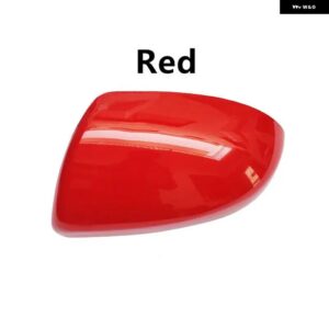 左ハンドル 用席側右 助手席側 カバー ミラー フレーム トリム マツダ 2 デミオ ハッチバック 2007 - 14 - Red-Driver Side