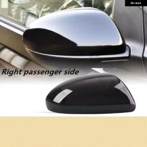 左ハンドル 用席側右 助手席側 カバー ミラー フレーム トリム マツダ 2 デミオ ハッチバック 2007 - 14 - Black Passenger side
