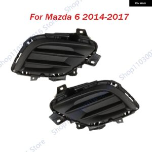 フロント バンパー フォグランプ カバー マツダ 6 2014-2017 アンダー グリル カバー フォグランプ ベゼル カーアクセサリー GHP950C11A GHP950C21A - 1PC Left