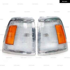 フロント バンパー ウィンカーライト コーナーマーカー コーナーライト シグナルライト トヨタ ハイラックスLN85 LN86 RN85 RN90 YN85 1989-1995 - 1 Left and 1 Right