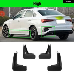 アウディ A3 セダン サルーン 2021 - 24 フェンダー マッド フラップ スプラッシュガード マッドガード カーアクセサリー - High
