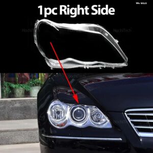 トヨタ マークX レイツ X120 2004-2009 車用 ヘッドライト カバー ランプシェード 防水 ブライトシェルカバー ランプ クリアレンズ カバー - 1pc　Right　Side