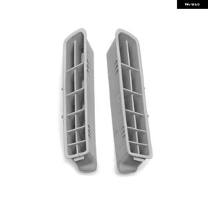 2個 車用Aピラー エア アウトレット カバー Aピラー インナー エアコン アウトレット VW PQ ゴルフ 6 GTI ゴルフ MK6 2009-2014 - grey