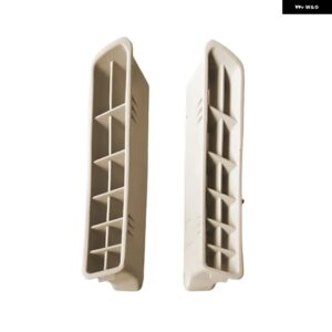 2個 車用Aピラー エア アウトレット カバー Aピラー インナー エアコン アウトレット VW PQ ゴルフ 6 GTI ゴルフ MK6 2009-2014 - beige