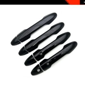 ドアハンドル カバー キャップ ステッカー 2024年式 ホンダ フリード クロームアクセサリー - black