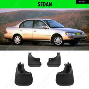 トヨタ カローラ AE101 AE102 AE100 1993-1998 フェンダー マッドガード ガード スプラッシュ カーアクセサリー - SEDAN