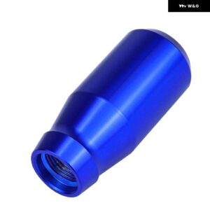 78MM ギア シフト ノブ 汎用 アルミ 合金 加重 シフター ノブメタルギア レバー スティックハンドルほとんど自動車 - 78mm　blue