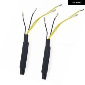2/4個 汎用 12V オートバイ バイク LEDウィンカー抵抗器LEDウィンカー インジケーター ライトブリンカーランプ - 2pcs