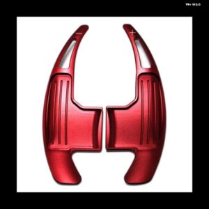 2個 車用 ステアリングホイール シフト パドル シフター ギアエクステンション フォード マスタング 2015 - 20