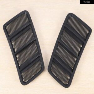 2個 車用フロントフードベント グリル エアフローインテークフード メルセデス ベンツ W166 GL GL350 GL450 GL550 ML ML350 ML550 2012-2015
