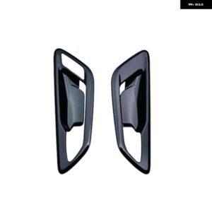 2ピース RHD 車 ドアハンドル ボウルカバー トリム アクセサリー ABS インテリア アクセサリー トヨタ アルファード ヴェルファイア 40シリーズ 2023 2024