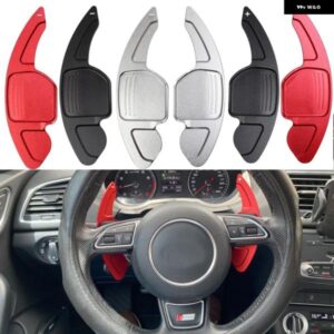 アウディ A3 A4 A4L A5 A6 A7 A8 Q3 Q5 Q7 TT S3 R8 アルミ製 カースポーツ ステアリングホイール シフト パドルエクステンション インテリア アクセサリー