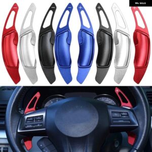 2個入りアルミ製 ステアリングホイール シフト パドル シフター エクステンション スバル レガシィ WRX STI フォレスター インプレッサ XV アウトバック