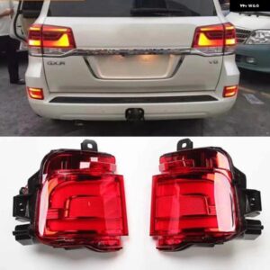 2個 車用LEDリア バンパー ライト トヨタ ランドクルーザー 200 FJ200 LC200 2016 - 20 リア リフレクター ライト フォグランプ