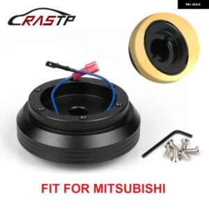 アルミレーシング ステアリングホイール ハブ アダプター ボスキット 三菱 RS-QR012