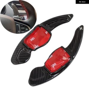 カーボン ステアリングホイール DSG パドル シフター VW ゴルフ 5 6 MK5 MK6 GTI ジェッタ パサート B6 B7 CC ポロ ティグアン トゥアレグ シロッコ