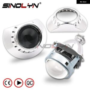 SINOLYN 3.0インチ バイ キセノン レンズ BMW E46 クーペ/セダン/ワゴン ヘッドライト プロジェクター H1 スーパーカーライト ヘッドランプ