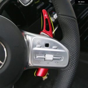 パドル シフト メルセデス ベンツ A クラス W177 セダン V177 MB A180 A180D A200 A250 2019-2023 車用 ステアリングホイール シフター DSG ステッカー