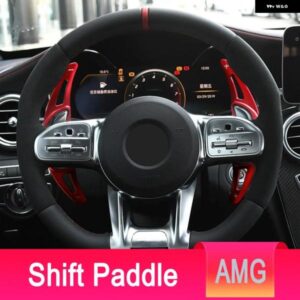 パドル シフト メルセデス ベンツ A クラス AMG A35 A45 C63 C43 SL63 CLA45 G63 GLS63 E63 CLS53 GLC43 2018-2021 カー ステアリングホイール DSG