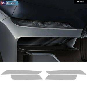 2枚入り 車用 ヘッドライト フィルム クリアスモークブラック TPU ステッカー BMW 7シリーズ 2023 I7 G70 2024 アクセサリー