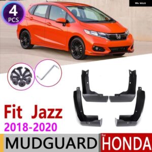 フロントリア カーマッド フラップ ホンダ ジャズ GK 2018 2019 2020 フェンダー マッド フラップ ガード スプラッシュ フラップ マッドガード アクセサリー