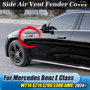 車サイドフェンダーフロー エアベント アウトレット W214 トリム カバー デカール カー スタイリング ステッカー メルセデス ベンツ E クラス E260 E300 202