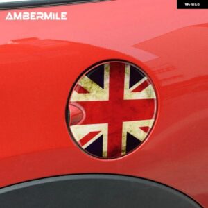 AMBERMILE MINI COOPER S ONE F55 F56 R55 R56 R60 R61 アクセサリー 3D 車用燃料 タンクキャップ カバー ステッカー 自動車 装飾 ステッカー
