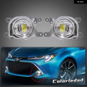 車用 フォグランプ トヨタ CHR レビン カローラ L LE XLE ハッチバック ヤリス フォーチュナー ハイラックス レボ SW4 2019 - 22 アクセサリー 12V