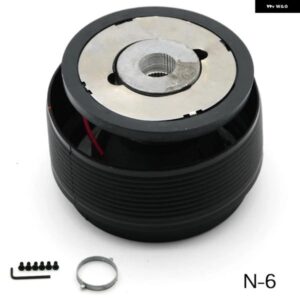 車両用 ステアリングホイール クイックリリースハブボス アダプター キット N 産 N-6