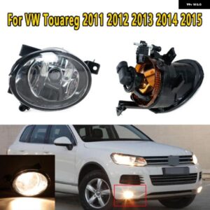 車用 フォグランプ フォグランプ アセンブリ 凸レンズ 付き VW TOUAREG 2011 - 15 フロント バンパー ハロゲン 7P60941699