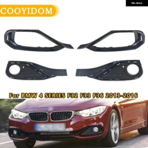 BMW 4シリーズ F32 F33 F36 2013 - 16 車用 フォグランプ トリム グリル フォグランプ フード フレーム カバー 51117294834 51117294833