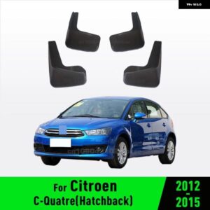 マッド フラップ スプラッシュガード マッドガード フェンダー カーアクセサリー シトロエン C-QUATRE ハッチバック 2012-2015 2013 2014