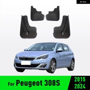 プジョー 308S 2015-2024 2016 - 20 フェンダー マッド フラップ スプラッシュガード マッドガード カーアクセサリー