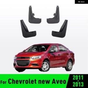 マッド フラップ スプラッシュガード マッドガード フェンダー カーアクセサリー シボレー アベオ 2011 2012 2013