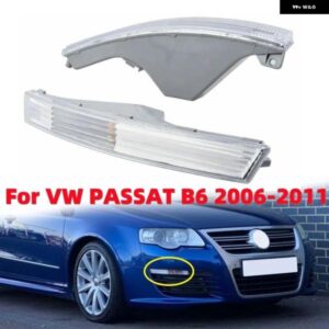 車用フロント バンパー ウィンカー インジケーター ライト VW PASSAT B6 2006-2011 バルブ 無