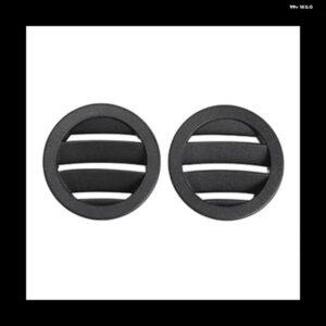 2PCS ブラック LH RH サイドダッシュエア アウトレット ACベント グリル パネル カバー メルセデス ベンツ E クラス W212 E300