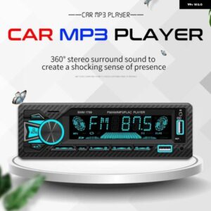 カー ラジオ 1DIN ステレオ BLUETOOTH MP3 プレーヤー FM レシーバー リモコン 付き AUX/USB/TF カード ダッシュキット