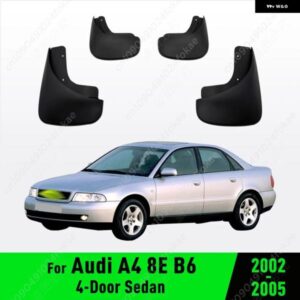 フェンダー アウディ A4 8E B6 セダン 2002 - 05 マッド フラップ スプラッシュガード マッドガード カーアクセサリー