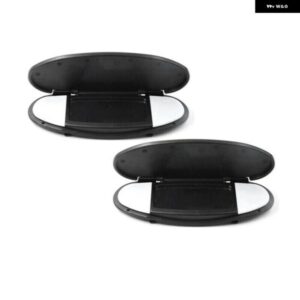 車用サンバイザー 化粧鏡カバー ブラック BMW MINI COOPER R55 R56 R60 2007-2015 51167361833 51167361834 2個