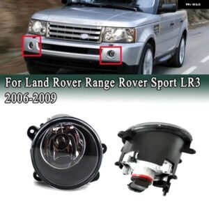 フロント バンパー フォグランプ 3000K アンバー ドライビングライト ランドローバー ディスカバリー LR3 レンジローバー スポーツ 2006-2009 XBJ000080