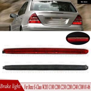 LED 車用 リア バンパー ストップテールランプ サード ブレーキライト 2038201456 メルセデス ベンツ E クラス W203 2000 - 03-2007