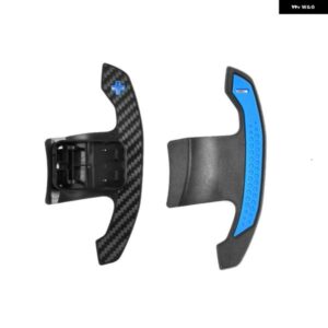 カーボン 車用 ステアリングホイール パドル BMW 1シリーズ 2シリーズ 3シリーズ 4シリーズ 5シリーズ ブルー